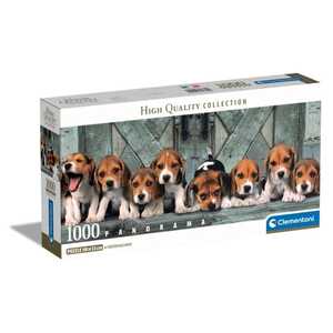 CLEMENTONI CL39869  PUZZLE 1000 PANORAMA BEAGLES