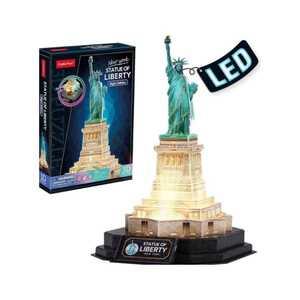 CUBIC FUN CBF205362 CUBIC FUN PUZZLE STATUE OF LIBERTY NIGHTEDITION L536h