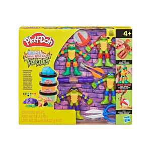 PLAY-DOH G0556 PLAY-DOH TMNT COWABUNGA CREATIONS