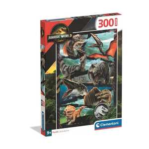 CLEMENTONI CL21749  PUZZLE 300 JURASSIC WORLD 2025