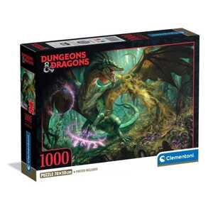 CLEMENTONI CL39961  PUZZLE 1000 DUNGEONS&DRAGONS