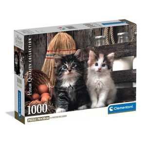 CLEMENTONI CL39943  PUZZLE 1000 SLATKI MAČIĆI