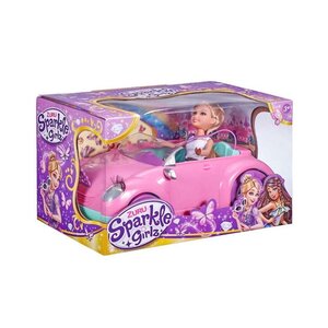SPARKLE GIRLZ ZU10028 SPARKLE GIRLZ PINK AUTOMOBIL I LUTKA SET