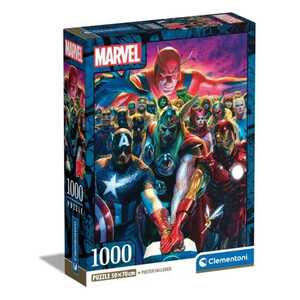 CLEMENTONI CL39915  PUZZLE 1000 MARVEL- AVENGERS
