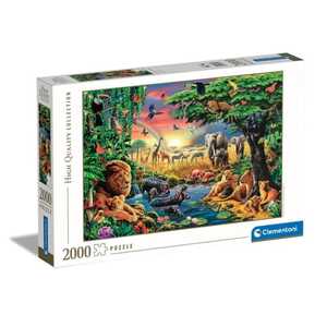 CLEMENTONI CL32081  PUZZLE 2000 HQC AFRIČKO OKUPLJANJE