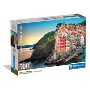 CLEMENTONI CL35576  PUZZLE 500 OBALA RIOMAGGIORE