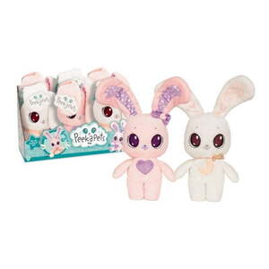 PEEKAPETS IM88948 PEEKAPETS BUNNY PLUSH SORTO