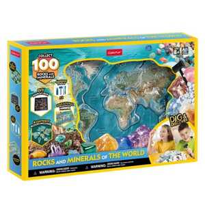 CUBIC FUN CBF288013 CUBIC FUN PUZZLE ROCKS AND MINERALS OFTHE WORLD G0801