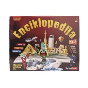 PLAY LAND PL111   ENCIKLOPEDIJA DRUŠTVENA IGRA HR