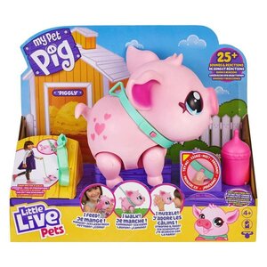LITTLE LIVE PETS ME26366 COZY DOZY INTERAKTIVNO PRASE PIGGLY