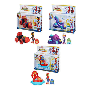 MARVEL F6775 SPIDERMAN AMAZING FRIENDS WEBSPINNER VOZILO SORTO