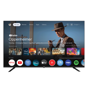 VOX LED televizor 65GOU080B, bez okvira, 4K Ultra HD, Smart TV, Google TV, Dolby Audio, Crni