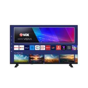 VOX LED televizor 40VDF754, bez okvira, Full HD, Smart TV, VIDAA OS, Crni