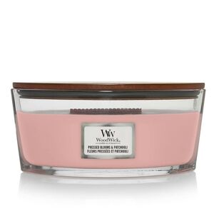 WoodWick Classic Pressed Blooms &amp; Patchuli mirisna svijeća, Elipse