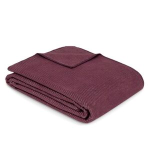 Ibena eka Uni Struktur Charlotte GOTS, burgundy