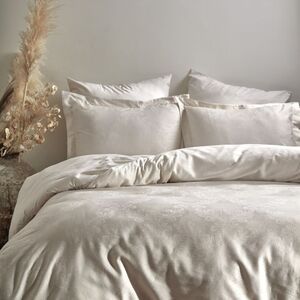 GH Textil  HOTEN JACQUARD SATEN BRAČNA POSTELJINA, PRIRODNA