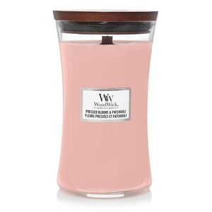 WoodWick Classic Pressed Blooms &amp; Patchuli mirisna svijeća, Large