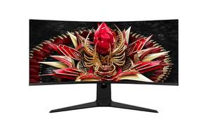 TCL monitor 34R83Q gaming zakrivljeni USB Type C, 34, UWQHD, QD-Mini Led, VA, 1600 cd/m2, Adaptive Sync, HDR, DP, HDMI, 170Hz, 1ms