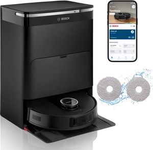 BOSCH robotski usisivač BCRDW3B Spotless MAX, 11.000 Pa, 360 LiDAR navigacija