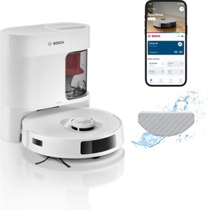BOSCH robotski usisivač BCRD2W Spotless Advenced +, 11.000 Pa, 360 LiDAR navigacija