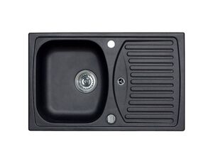 Alveus sudoper RECORD 30 sa sifonom CARBON