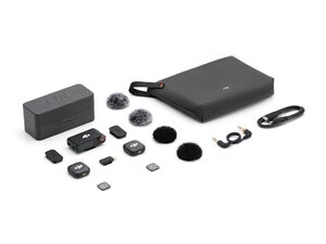 DJI Mic 3 (2TX+1RX+CC)mikrofon, prenos zvuka do 250m5.5h snimanja,48kHz 24 zvuk,OLED zaslon