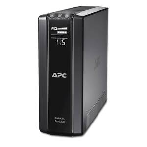 APC Back-UPS Pro, 1200VA/720W, Tower, 230V, 6x CEE 7/7 Schuko utičnica, AVR, LCD,zamjenjiva baterija