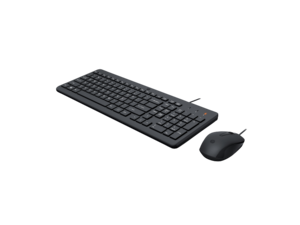 HP miš i tastatura 150 žični crni set BIH layout