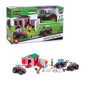 BBURAGO FARMLAND SET CHICKEN COOP SA TRAKTOROM