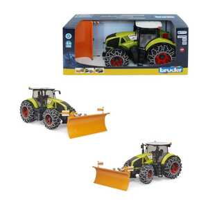 BRUDER 3018 CLAAS AXION 950 SA LANCIMA ZA SNIJEG I PLUGOM