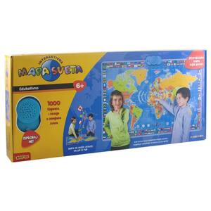 ZANZOON MAPA SVIJETA DRUŠTVENA IGRA SRB ZZ3020005