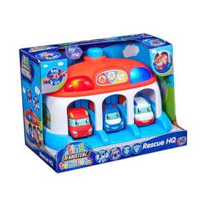 TINY TEAMSTERZ RESCUE HQ + 3 CARS SET HL1417571