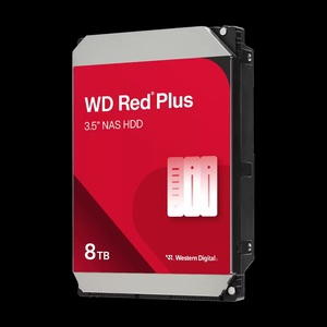WESTERN DIGITAL HDD  8TB WD Red™ Plus NAS (CMR) 3,5" SATA WD80EFPX