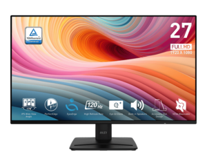 MSI monitor MP271A E2 PRO, 27, FullHD, IPS,  300 cd/m2, DP, VGA, HDMI, 120Hz, 1ms