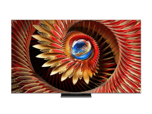 TCL QD Mini LED televizor 75C8K, 4K Ultra HD, Smart, Google TV, 144 Hz VRR, ZeroBorder™, CrystGlow WHVA panel, Audio od Bang & Olufsena, HDR 5000 nita, zatamnjenje do 3840 zona