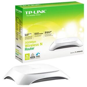TP-LINK Wireless N Router, 4 porta, 300Mbps, 2.4GHz - TL-WR840N