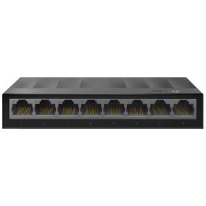 TP-LINK LiteWave 8-Port Gigabit Desktop Switch, 8 Gigabit RJ45 Ports - LS1008G
