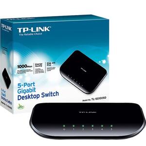 TP-LINK 5-Portni desktop switch, 5 x 10/100/1000 - TL-SG1005D