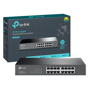 TP-LINK 16-Portni switch, 16x10/100/1000 Mbps - TL-SG1016D