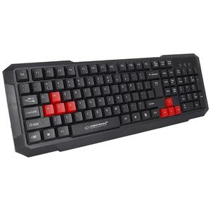 Esperanza Tipkovnica , gaming, USB, Aspis Red - EGK102R