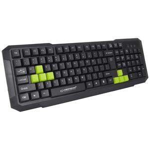 Esperanza Tipkovnica, gaming, USB, Aspis Green - EGK102G