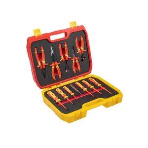 HOEGERT 12-dijelni set električarskog alata VDE 1000V HT1E100