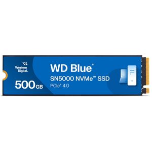 WESTERN DIGITAL SSD 500GB Blue SN5000 M.2 2280,PCIe Gen4,5000/4000 MB/s