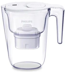 PHILIPS bokal za filtriranje vode AWP2933WHT/31 - 2.6L, bijela, fliptop, 1 filter - eKupi rođendan promo