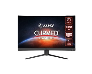 MSI monitor G27C4X gaming zakrivljeni, 27, FullHD, VA, 300 cd/m2, AMD FreeSync Premium, True Color, DP, HDMI, 250 Hz, 1ms RODJENDAN