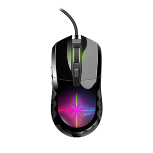 GENIUS miš M715 RBG gaming , USB žičani, crni