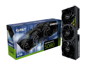 PALIT grafička kartica nVidia GeForce RTX 5080 Gaming Pro 16GB GDRR7, 256bit, 3xDP, 1x HDMI