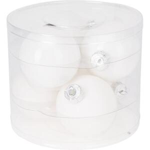 Koopman novogodišnje kugle 8 cm set 6/1 – bijele