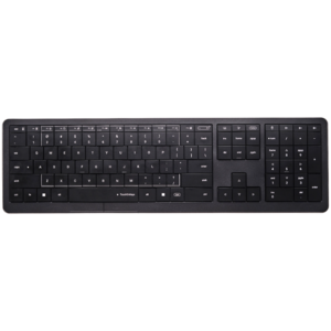 CLEVETURA CLVX 1 Touch-On-Keys AI bežična tastatura, ANSI US Windows Layout, Scissor Switches, Aluminum Chassis, Interactive RGB, Windows/Linux/MacOS support