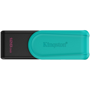KINGSTON USB DataTraveler Exodia S 128GB Portable USB 3.2 Gen 1  (Black/Turquoise)